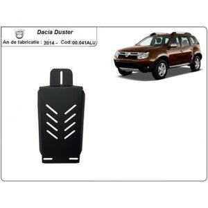 Aluminium Differential Skid Plate Dacia Duster 4x4 2014-2017
