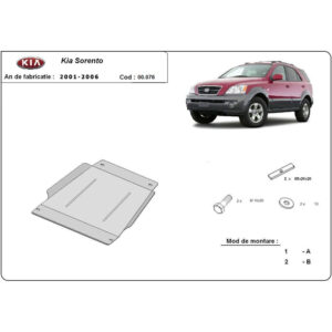 Steel Gearbox Skid Plate Kia Sorento 2002-2006