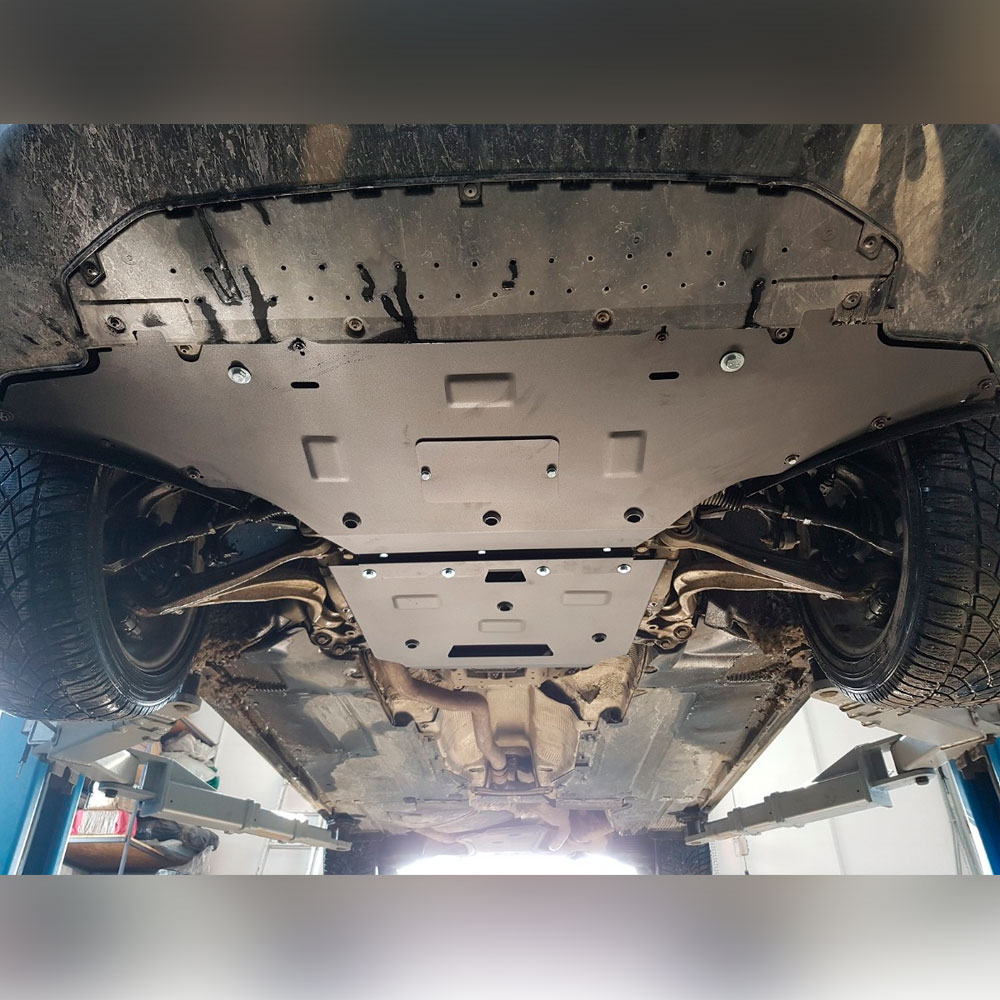 Steel Gearbox Skid Plate Audi Allroad A4 4 B8 2008-2014 - Image 2
