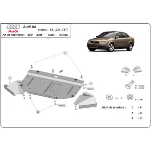 Steel Skid Plate Audi A4 B6 2000-2005