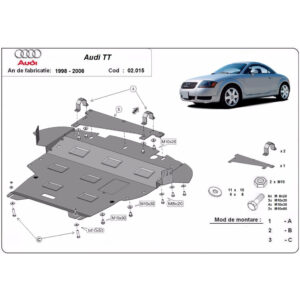 Steel Skid Plate Audi TT 1998-2006