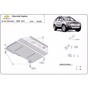 Steel Skid Plate Chevrolet Captiva 2006-2010