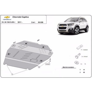 Steel Skid Plate Chevrolet Captiva 2011-2018