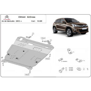 Steel Skid Plate Citroen Aircross 2012-2022