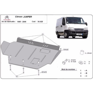 Steel Skid Plate Citroen Jumper 1995-2006