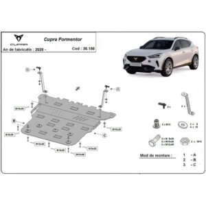 Steel Skid Plate Cupra Formentor 2020-2022