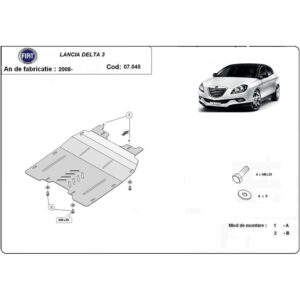 Steel Skid Plate, Engine And The Gearbox Lancia Delta 3 2008-2014