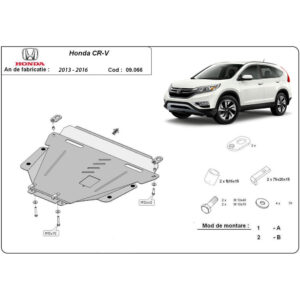 Steel Skid Plate Honda CR-V 2013-2016